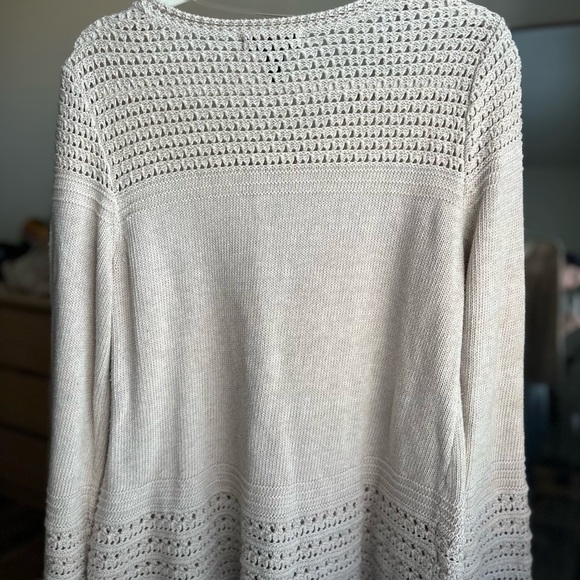 Cotton Crochet Sweater - Picture 4 of 4